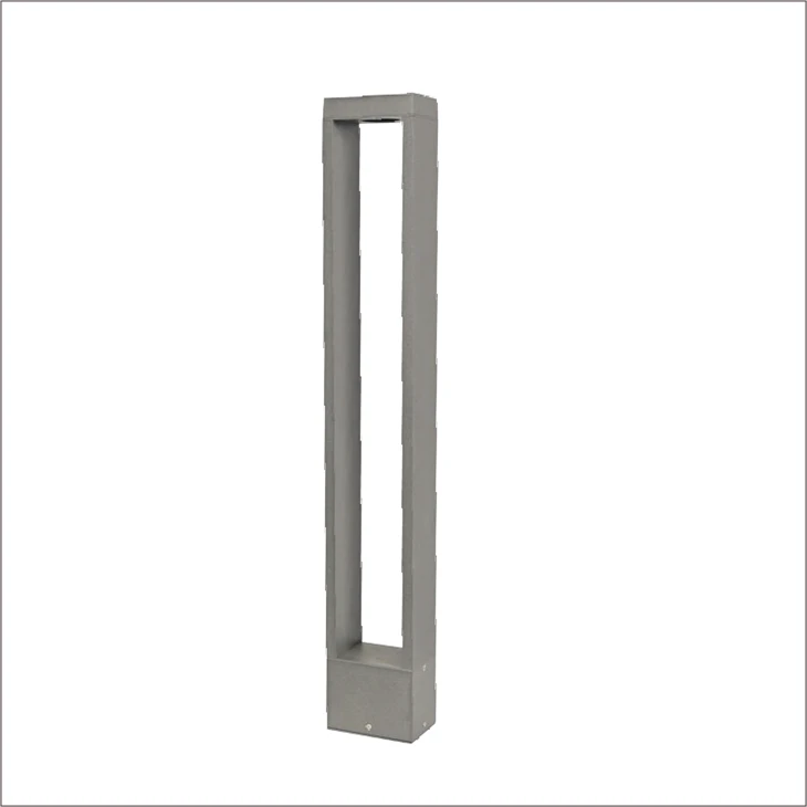 Bollard Luar Ruangan Lampu Taman Aluminium Modern 10 COB Jalur Lampu LED Untuk Taman