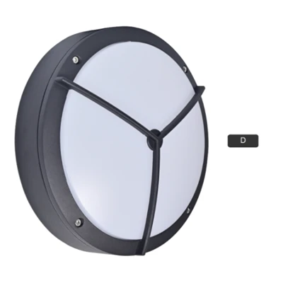 Lampu Dinding Luar Ruangan Hitam