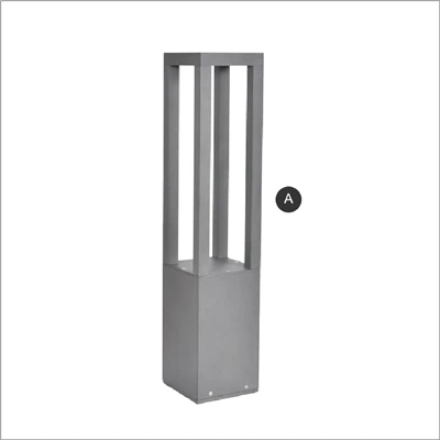 Lampu Rumput Tahan Air Lampu Taman Halaman Villa Rumput Tanah Lanskap Luar Ruangan Lampu Bollard Surya Lampu Taman Lampu Rumput Led