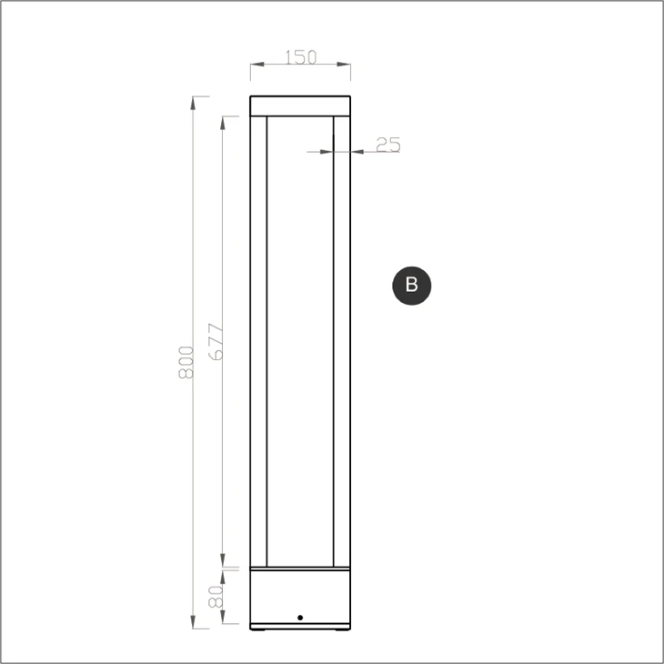 Waterproof Lawn Lamp Villa Courtyard Park Grass Ground Landscape Outdoor Solar Bollard Light Garden Lights Led Lawn Lights